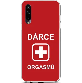 Pouzdro na mobilní telefon Kryt Xiaomi Mi A3 silikon Dárce (obal neboli pouzdro na Xiaomi Mi A3)