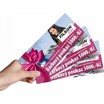 Dárkový potravinový koš Dárkový poukaz Filsonstore 5000 Kč na nákup autopříslušenství