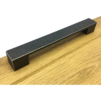 Nábytkové kování SIRO Nábytková úchytka Kube železo černé patina