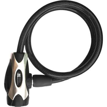 Zámek na kolo zámek spirála RM 650x8 mm černý