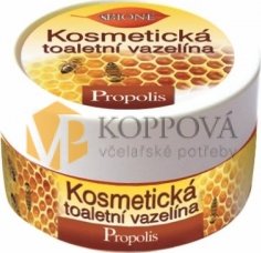 Kosm. toal.vazelína s propolisem a medem 160ml