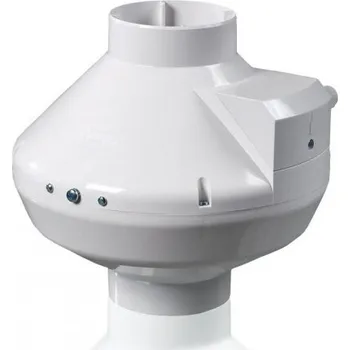 Domácí ventilátor VK 150mm/495m3, ventilátor (Ventilátor do potrubí Vents VK 150 s kuličkovými ložisky. Ventilátor do potrubí najde své uplatnění v malých a středně velkých místnostech jako jsou WC, kuchyně, kanceláře, skleníky, pěstební stany apod. Díky svým technickým)