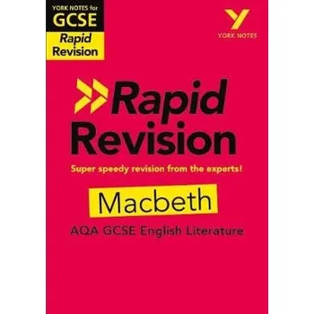 Cizojazyčná kniha York Notes RAPID AQA GCSE (Revision Guide) Macbeth - for 2026, 2027 exams - White, Susannah