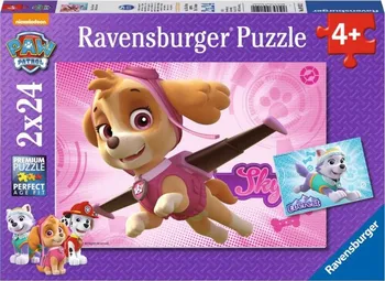 Puzzle Ravensburger Tlapková Patrola 2 x 24 dílků