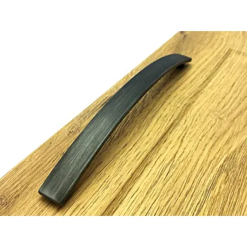 Nábytkové kování SIRO Nábytková úchytka Zara železo broušené