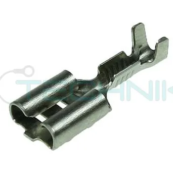 objímka ocelová niklovaná 1,0-2,5mm2 / 6,3x0,8mm OON 2,5-68