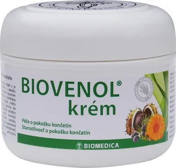 Kosmetika na nohy Biomedica Biovenol krém na křečové žíly 200 ml