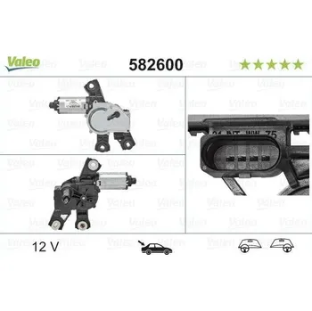 Motorek stěrače a odstřikovače Valeo 582600