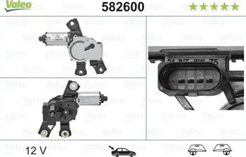 Motorek stěrače a odstřikovače Valeo 582600