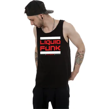 Pánské tílko Pánské tílko LIQUID FUNK Velikost: L, Barva: Černá - Design 3