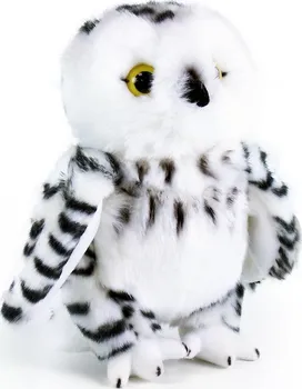 Plyšová hračka Rappa Plyšová sova bílá 22 cm