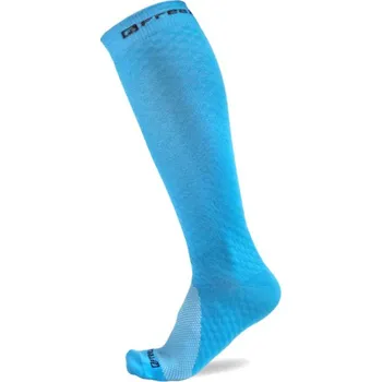 Pánské ponožky Kompresní podkolenky FREEZ LONG COMPRESS SOCKS ICE BLUE 39-42