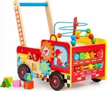 Eco Toys Dřevěné chodítko hasičský sbor