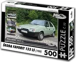 Retro-Auta Puzzle č. 52 Škoda Favorit…