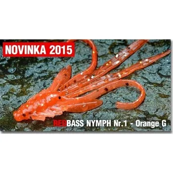 Umělá nástraha Nymfa Redbass Nr. 1 S 53 mm Orange G