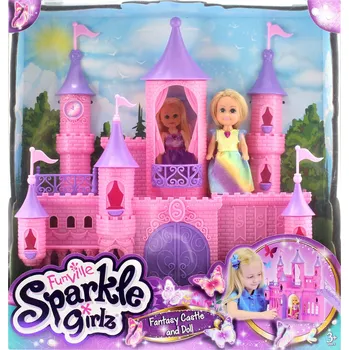 Panenka Alltoys Sparkle Girlz Zámek s panenkou