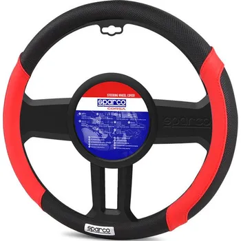 Potah na volant Potah volantu, design 1113, červený | SPARCO
