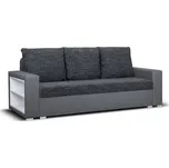 ImportWorld Rozkládací pohovka Amilio 2 s policí, berlin 02-šedá (barva potahu)