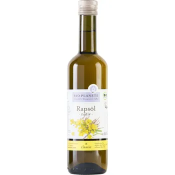 Rostlinný olej Bio Planete Olej řepkový Bio 500 ml