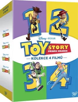 DVD film Toy Story: Příběh hraček 1 - 4 Kolekce (2019) 4 disky