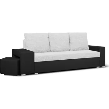 Obývací pokoj ImportWorld Rozkládací pohovka Amilio 1 s taburety, berlin 10-hnědá (barva potahu)