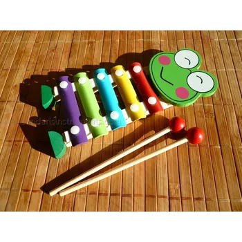 Perkuse Dětská zvonkohra se zvířátkem 5 Tónová