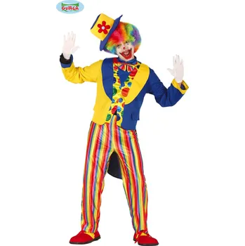 Karnevalový kostým Guirca Fiestas Španělsko Klaun s kloboukem varianta: M 48 - 50
