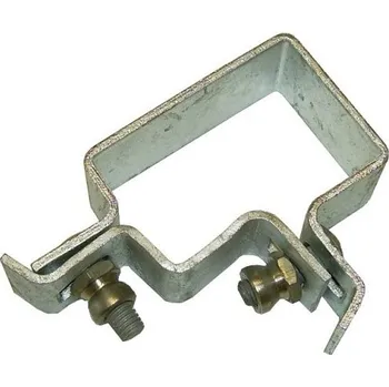 Příslušenství pro plot Objímka pro sloupek 60x40 - rohová - pozinkovaná