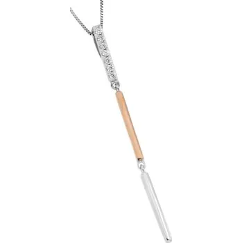 Přívěsek Zlatnictví U Kostela Stříbrný přívěsek s pozlacením rose gold 635 378071332