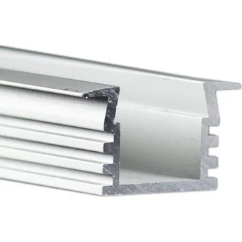Příslušenství pro LED osvětlení Hliníkový profil pro LED pásku, typ PDS vyšší do drážky FP-3776, stříbrný, 2 metry - Hliníkový profil s mléčným překryvem nacvakávací
