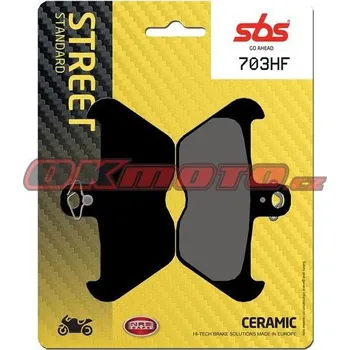 Brzdová destička Přední brzdové destičky SBS 703HF - BMW R 1200 C Avantgarde, 1200ccm - 99-02