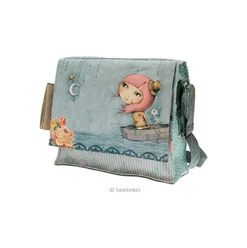 Peněženka Třpytivá kabelka přes rameno - "Nespoutaná" od firmy SANTORO Mirabelle (Satchel Glitter Bag - Adrift)