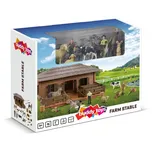 Buddy Toys Farma stáj a zvířata s…