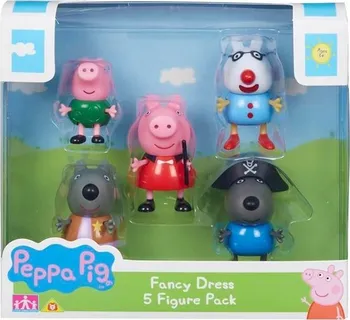 Figurka TM Toys Peppa Pig Maškarní set 5 ks