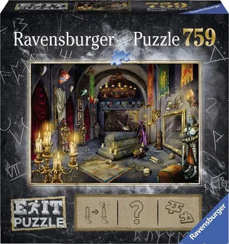 Puzzle Ravensburger Exit Upírův hrad 759 dílků