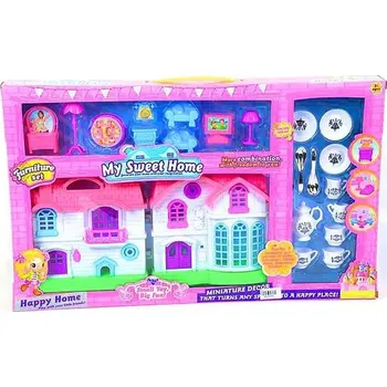 Domeček pro panenku Big Toys Domeček pro panenky s příslušenstvím