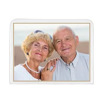 Smuteční dekorace Fotonaporcelanu Dvojstojánek 11,5 x 9 cm keramika