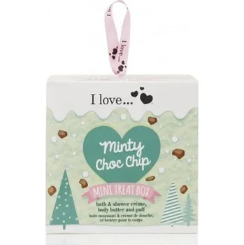 Kosmetická sada Recenze I Love Minty Choc Chip Mini Treat Box dárková sada s vůní máty