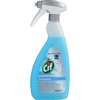 Čisticí prostředek na okna Cif Professional Window & Multi Surface čisticí prostředek na okna 750 ml