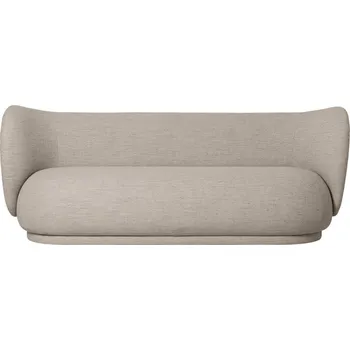 Sedací souprava Ferm Living Sofa Rico bouclé, 3–seater, sand