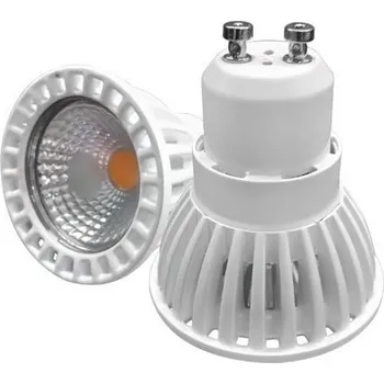 Žárovka LED žárovka COB GU10 6W 480 lm 2700K, hliníkové tělo