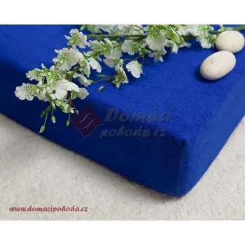 Prostěradlo Smolka | Prostěradlo froté 160x200 - královská modrá