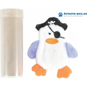 Hračka pro kočku Hračka kočka PIRATE plnící+šanta bílá Zolux