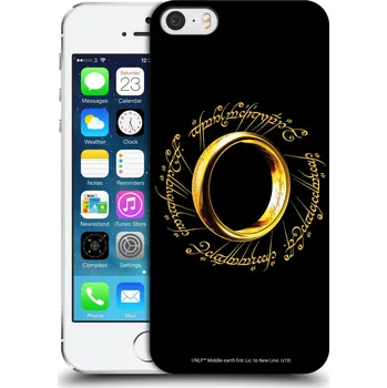 Pouzdro na mobilní telefon Pouzdro na mobil Apple Iphone SE - HEAD CASE - Pán Prstenů - zlatý prsten (Obal, kryt pro mobil Apple Iphone SE The Lord of the Rings - prsten pána prstenů)