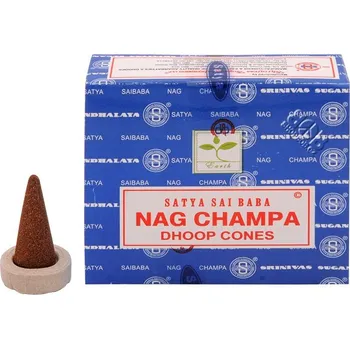 Čajovna Satya Nag Champa indické vonné františky 12 ks