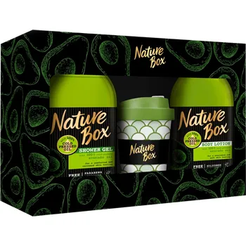 Kosmetická sada Recenze Nature Box Avocado kosmetická sada s hrnkem