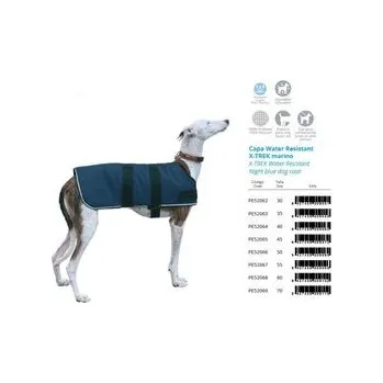 Obleček pro psa Nayeco deka pro psa X-Trek Marino zateplená modrá 50 cm obvod 50 - 74 cm doprodej