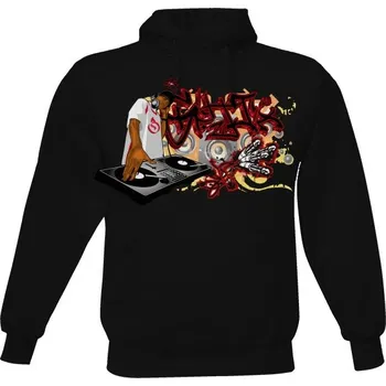 Pánská mikina Pánská mikina s kapucí s potiskem Dj Skillzz pánské