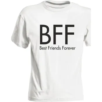 TUKAN AGENCY Dětské tričko Best Friends Forever Barva: Bílá, Velikost: XXL 158/164