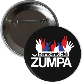 Odznáček s potiskem Žumpa Placka